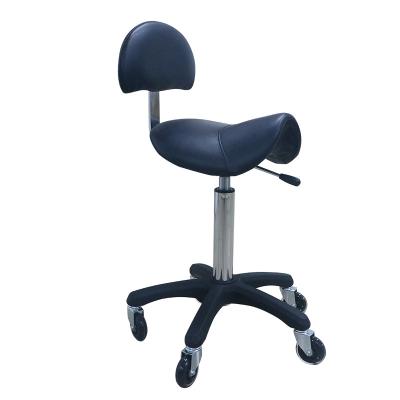 China 795-985mm Chair Height Saddle Chair With Backrest With Nylon Five Star Foot Te koop