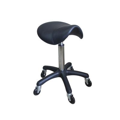 China Enhanced Silent Wheel 75mm BIFMA Test Black Saddle Chair Beauty Salon, Dentist's Chair Te koop