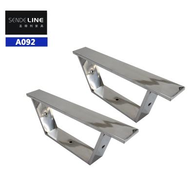 China 460x60x20mm Heavy duty Stainless Steel Barber Chair Base Accessories for Barber Chair for sale