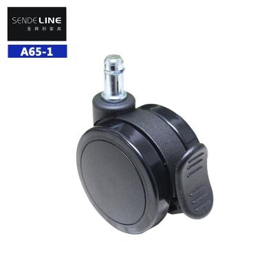 China Card Test Insert Assembly 65mm Office Chair Caster for Easy Mobility and Durable Wheels for sale