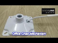 White Rotation Office Chair Mechanism Swivel Gas Lift Chair Mechanism