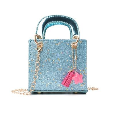 China 2021 Factory High Quality China Designer Mini Purses And Cute Bling Small Cross Body Purse Small Kids School Bags For Girls Handbags for sale