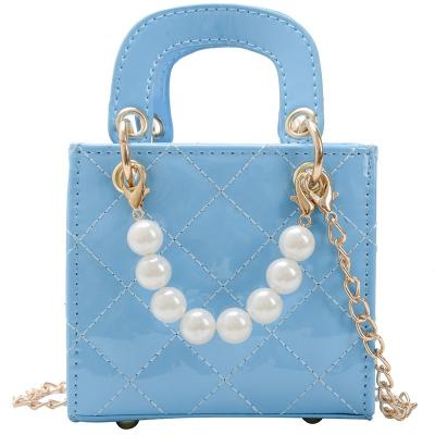 China 2021 Fashion Wholesale Mini Kids Bags Popular Small High Quality Cross - Cute Princess School Children Purses and Body Handbag for Little Girls for sale