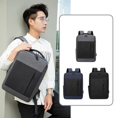 China With New Men Business Backpack Office School USB Fashion Backpacks Laptop Travel Bag With USB Port for sale