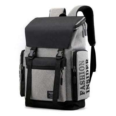 China High Capacity Fashion Computer College School Bag Waterproof Hot Selling Casual Laptop Backpack For Men for sale