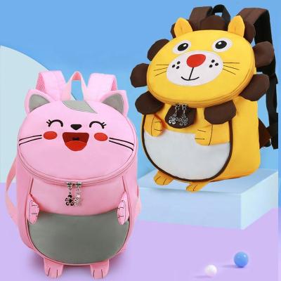 China Waterproof Children Little Bookbag Boy Girl Baby Cartoon Book School Bags Cute Children Backpacking For Kindergarten for sale