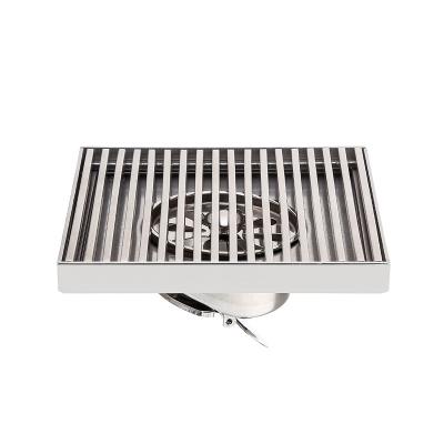 China Strainer Stainless Steel Bathroom Sanitary Floor Drain for sale