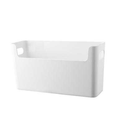 China Kitchen Stocked White Plastic Organize And Storage Box for sale