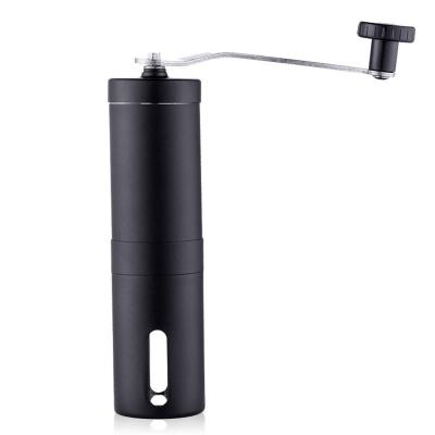 China Fashion Outdoor Portable Hand Crank Coffee Grinder Black Manual Coffee Grinder for sale