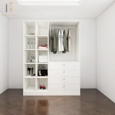 China Custom Design Guangzhou Pink Wardrobe Closet Walk In Closet Wardrobe for sale