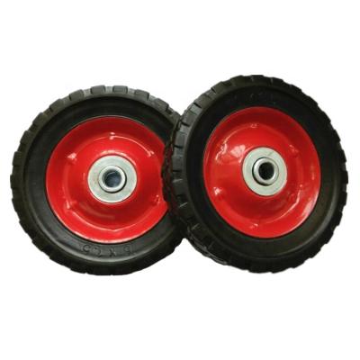 Chine Small Hotels 6x1.5 Solid Rubber Coated Wheel à vendre