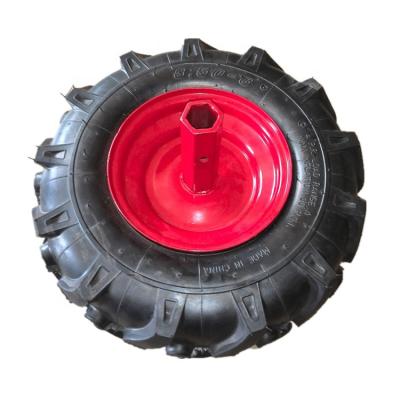 Chine tool cart wheel/agricultural pneumatic wheel bicycle wheel 3.50-6 for power tiller à vendre