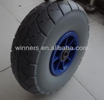 중국 10x4.10/3.50-4 Generator PU Foam Filled Wheel 판매용