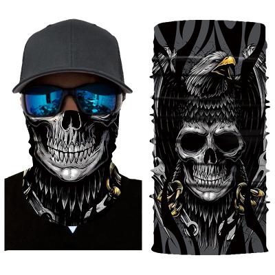 China Dustproof Seamless Breathable Quikly Dry Bandanas Cycling Biker Balaclava Mask Skull Face Mascara Headband Riding Motorcycle Face Mask for sale