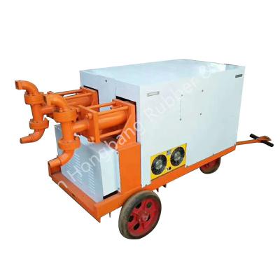 China Construction tunnel hydraulic grouting machine 11KW double cylinder double liquid grouting pump for sale