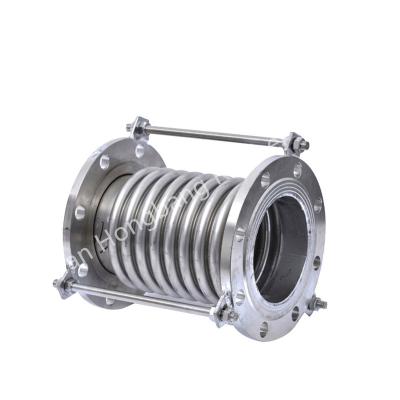 China Compensator metal hose bellows flange connection metal compensator stainless steel bellows hose for sale