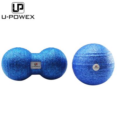 China Fitness Gym Fitness Yoga PPE Foam Roller Peanut Ball Set Pilates Block Relax Exercise Relieve Stress for sale