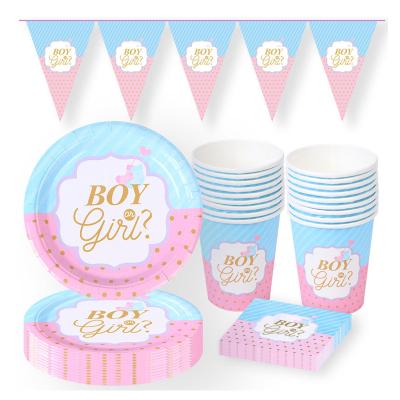 China Boy or Girl Birthday Party Baby Design The New Kind of Party Supplies Wholesale Oriented Tablecloth Plates Children's Birthday Party Cutlery Set for sale