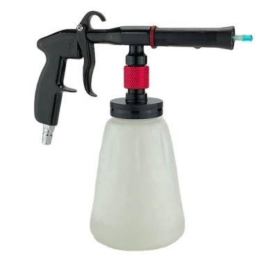 China High Pressure Adjustable Car Sprayer 1L Water Wash Gun Water Gun Tornado Interior Cleaning Gun for sale