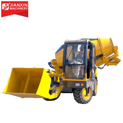 China China Retail 3.5m3 Output Capacity Self Loading Concrete Mixer Truck Price for sale