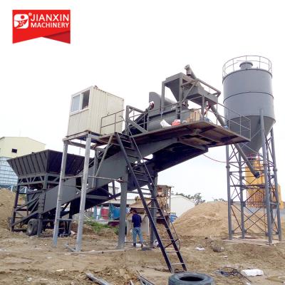 China Best Selling Wet Mobile Concrete Factory 90M3 Batching Plant for sale