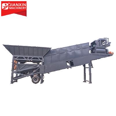 China 25m3 Automatic Mobile Machinery Repair Shops Mini Prepared Concrete Plant For Sale for sale