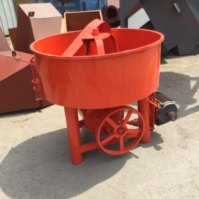 China Block Making Production Line 220V/60HZ 350L Electric Pan Mixer With Flexible Platform Exported To Philippine for sale