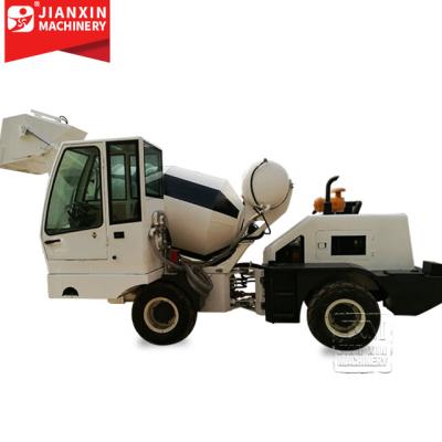 China modern well known china truck mixer concrete pump 5.05m3 for sale