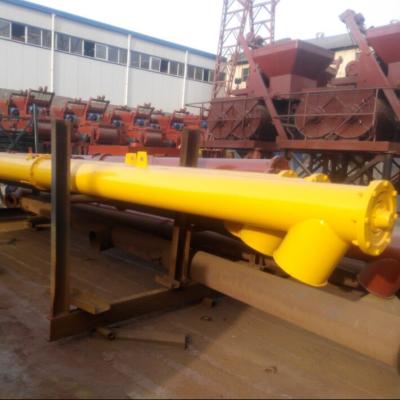 China DURABLE Low Price 8m Length Cement Screw Conveyors With Motor For Concrete Batching Plant for sale