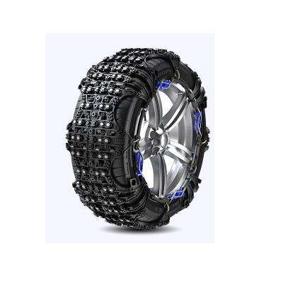 China HARDENED STEEL Plastic TPU Anti Slip Snow Chains With LED For Car for sale