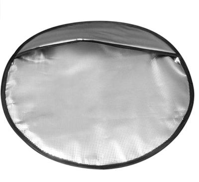 China Metallic Film+Cotton Car Steering Wheel Cover Sunshade For Vehicle Steering Wheel Covering Accessories for sale