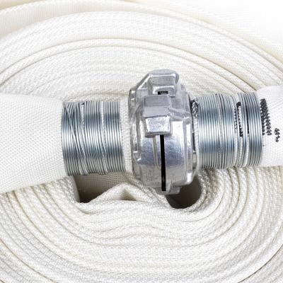 China Used on the global type of /mines/transportation etc. truss /oil installations - 2 inch single fire hose jacket with aluminum Storz coupling for sale