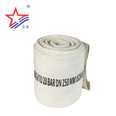 China Agricultural / Industrial / Transportation Fire Fighting Fluid 10 Inch Lay Flat Hose 250mm Fire Hose for sale