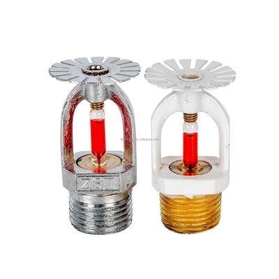 China Straight Type Celsius Glass Bulb Fire Sprinkler , Copper Alloy 68 Sprinkler System for sale