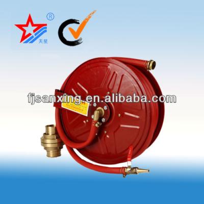 China Soft steel ; stainless steel fire hose reel specifications, fire fighting hose reel, fire hose manufacturer for sale