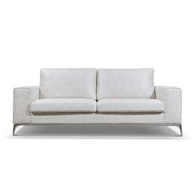 China Other Living Room Sofa White White Fabric Sofa Korean Style Sofa for sale