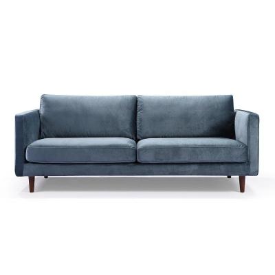 China Other Hot Selling Nordic Retro Sofa Set Living Room Velvet Sofa for sale