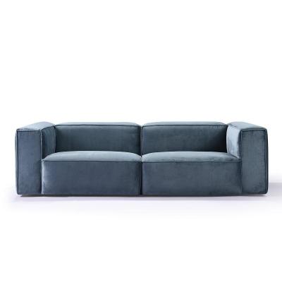 China The Other Modern Modern Living Room Sofa Set Sofa Blue Room Couches Velvet Design Luxury Sofa Set Living for sale