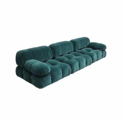 China The Other Modern Living Room Sofa Set Design Fashion Furniture Sofa Set Velvet Sofa for sale