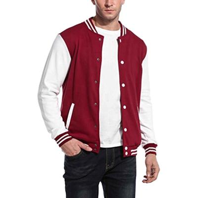 China Manufacturer Custom Reversible Baseball Bomber Jacket Mens Letterman Jackets and Coats OEM Letterman Jackets for sale