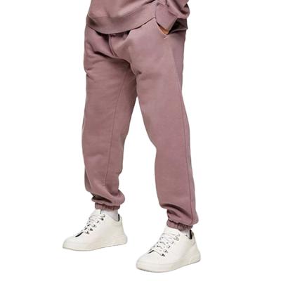 China Breathable Soft Fleece Sweatpants Elastic Waist Drawstring Men Jogging Pants Customized Own Logo Loose Sweatpants for sale