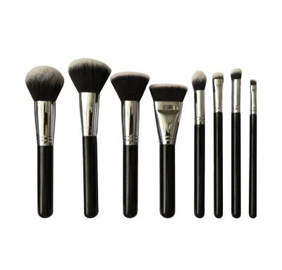 China Angular Blush Promotional Durable Various Private Label Professional Makeup Brush Set for sale