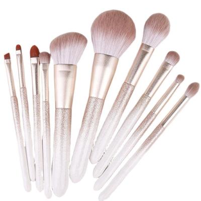 China Angular Blush Kit Hot Selling Best Quality Portable Private Label Makeup Brush Set for sale