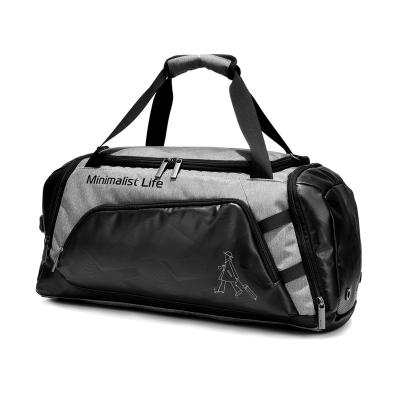 China Waterproof Fashion Business Fleece GYM Travel Bag Weekender With Shoes Compartment for sale