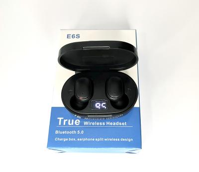 China Low Latency E6S True Wireless Stereo Earbuds In Ear Sports Low Latency Wireless Earphone Tws E6s Headset Stereo Earphone for sale