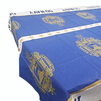 China Paper Table Top Cover Decorations Ramadan Waterproof Disposable Table Cloth for sale