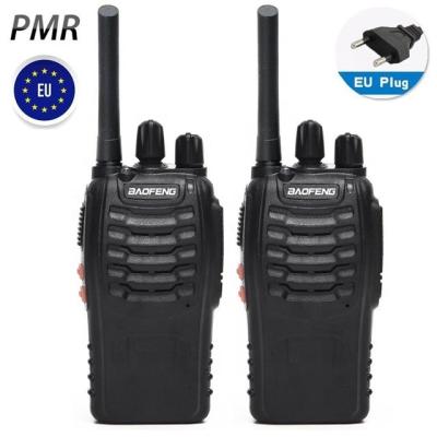 China European Ham Radio Station Upgrade BF-888S CB Radio 2PCS Baofeng BF-88E PMR 446 USB Charger 0.5W 16CH Handheld Walkie Talkie for sale