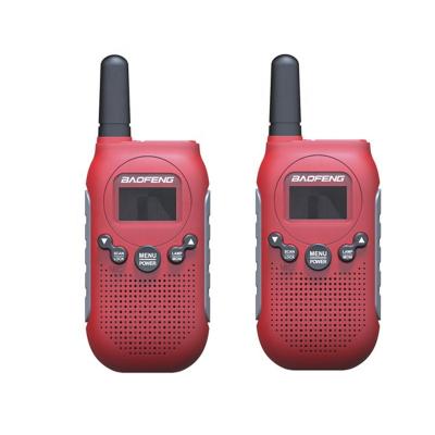 China 2PCS Baofeng BF-T6 Mini Kids FRS Ham Two Way Radio 0.5W UHF462-467MHz 16CH Long Distance License Free Handheld Walkie Talkie 1500mAh for sale