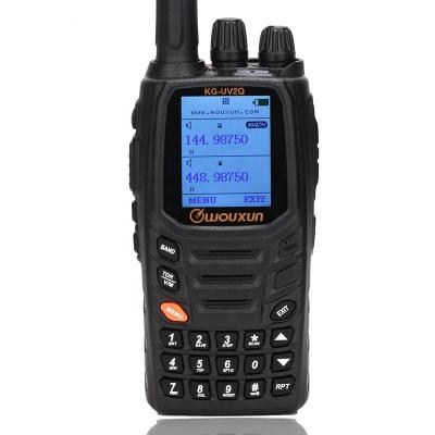 China Wouxun KG-UV2Q 10W High Power 7 Plastic Bands Including Air Band Repeater Walkie Talkie Crossover KG-UV9D Plus Ham Radio for sale