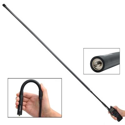 China CS SMA Radio UHF 144/430Mhz VHF Gooseneck 124CM ABBREE Antenna Tactical Antenna - Tactical Gooseneck Female For AR-F3 AR-F6 AR-F8 Ham Radio for sale